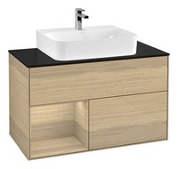 Villeroy & Boch Finion Waschbeckenunterschrank FüR Becken Mittig Regal Links...