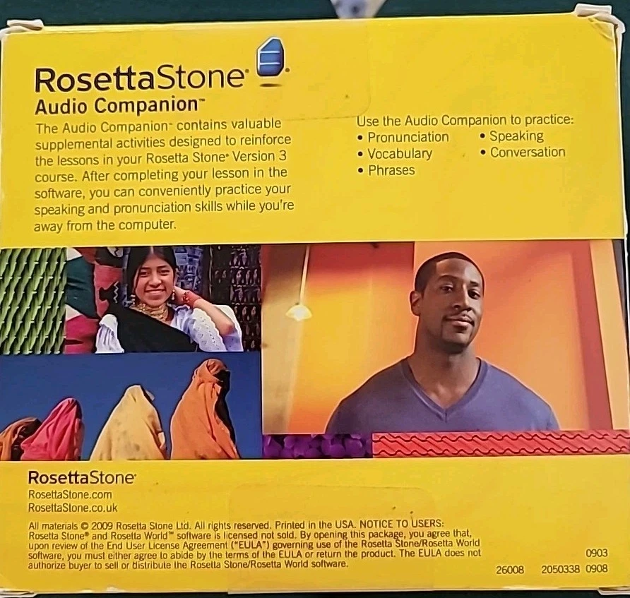 Rosetta Stone CD alemão conjunto 1-5 companheiro de áudio 2009 - Imagem 2 de 2