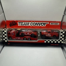 1992 Matchbox Super Star Team Convoy Bill Elliott #11 AMOCO Goodyear NASCAR
