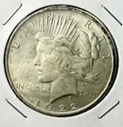 1922-P  U.S. Peace Silver Dollar Coin -90% Silver USPB22P0