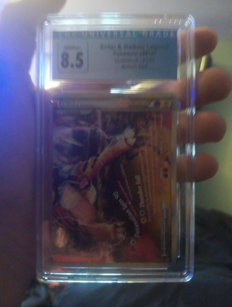 Entei & Raikou Legend (bottom) 91/95 Unleashed Holo for sale