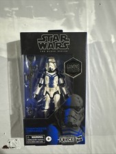 Star Wars Stormtrooper Commander Black Series Gamestop Exclusive Free Ship NIB