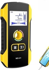 6-in-1 Precision Metal Detector Wall Scanner with Positioning Hole