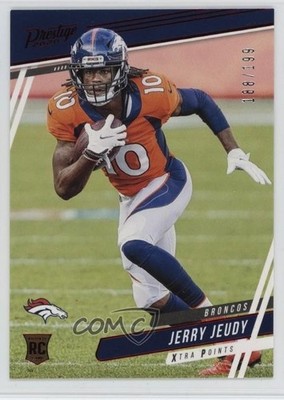 2020 Chronicles Prestige Rookies Update Extra Points Red Jerry Jeudy RC 1q03