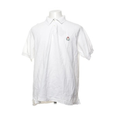 Chaps Ralph Lauren, Poloshirt, Größe: M, Weiß, Print, Herren #vMZ