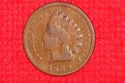 1889, *(Rare)*, Antique Coin, Indian Head Penny, (137 Years Old), *(Very Nice)*. — photo 2