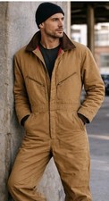 Walls Coveralls Mens Medium Blizzard Pruf Insulated Workwear Lined VTG USA