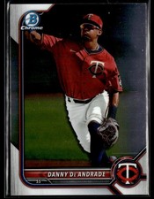 2022 Bowman Draft #BDC-107 Danny De Andrade Chrome Baseball Card 3801H