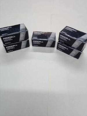 120 New AAA Procell Alkaline Batteries by Duracell PC2400 Exp 2030 or Later