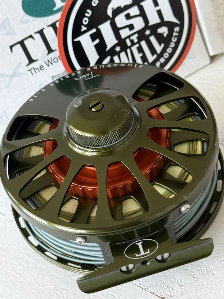 **SCHÖN**🔥~TIBOR~ LIMITED SIGNATURE SERIES 9-10wt Fliegenrolle!!🔥~LEGENDÄR~🔥