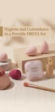Image of Makeup Sponge Set 4 pack with Case – Beauty Blender, Foundation & Contour Sponge