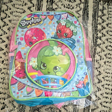 Shopkins Girls Small Polyester Backpack Pink/...