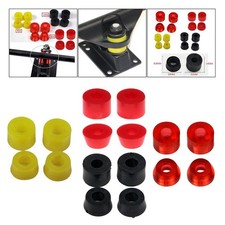 Zubehörsatz für Skateboard Longboard inkl 4 Pivotschalen aus hochwertigem PU