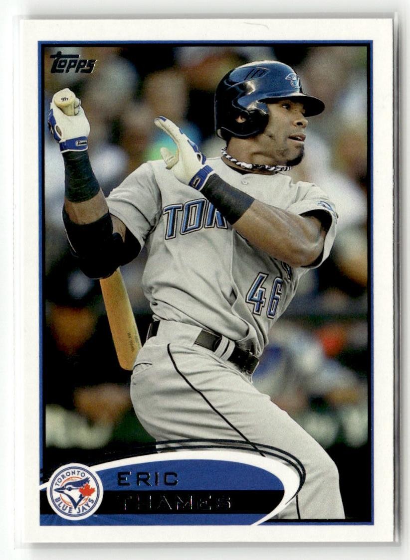 2012 Topps #293a Eric Thames