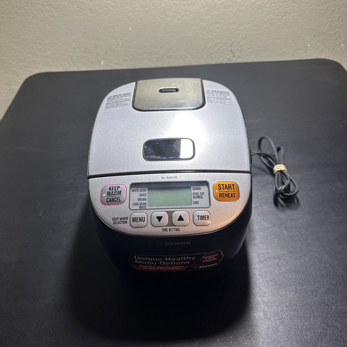 Zojirushi NL-BAC05SB Micom Rice Cooker & Warmer 3 cup rice cooker - Picture 1 of 9