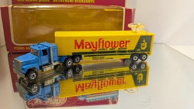 Hot Wheels Steering Rigs Mayflower France Near Mint in Box Super Rare Very Rare
