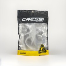 Cressi Strap Silicone for Pro Dive Mask, Clear