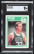 1989-90 Fleer Larry Bird #8 SGC 9 MINT HOF 07qw