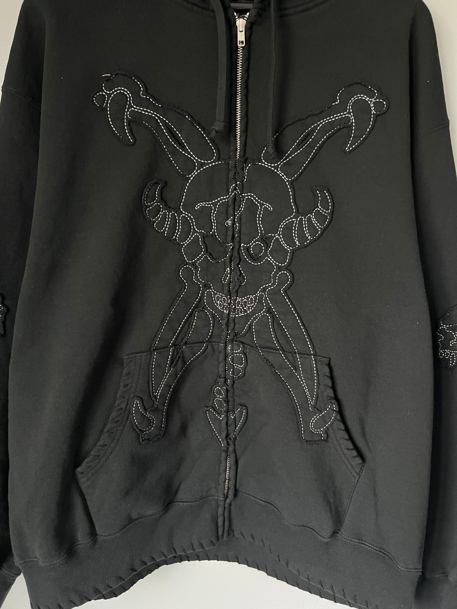 Supreme x Y's by Yohji Yamamoto Zip Up Sweatshirt - Size XL