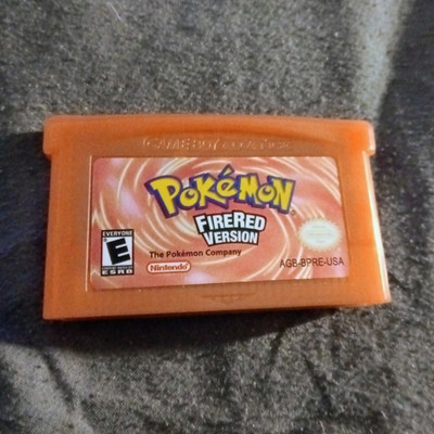 Nintendo Pokémon FireRed Version GBA Tested Saves Trades Same Day Shipping 