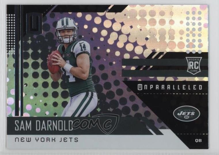 2018 Panini Unparalleled Rookie Sam Darnold #206 0nr3