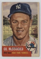 1953 Topps Gil McDougald #43 0x80