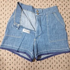 Vtg. Pre-1976 The Gap Denim Jean Shorts Womens
