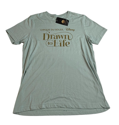 NEW Cirque Du Soleil Disney Drawn To Life T-shirt Women’s Large