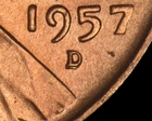 1957 D/D Lincoln Wheat Cent VP-002 RPM/DDO (1) RANDOM COIN BU RED
