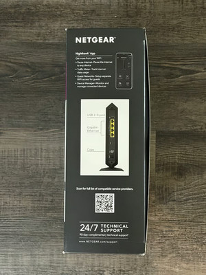 NETGEAR - Nighthawk AC1900 Router with DOCSIS 3.0