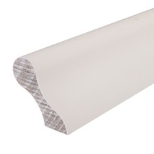 Staircase Pigs Ear Handrail Wall Mounted White Primed Paint Ready Select Length