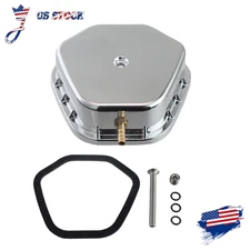 Bright Silver Valve Cover For Predator 420cc Non-Hemi Honda GX390 Engine Go Kart