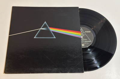 Pink Floyd The Dark Side Of The Moon Vinyl LP 1975 Wly Dcole 2 Posters VG+