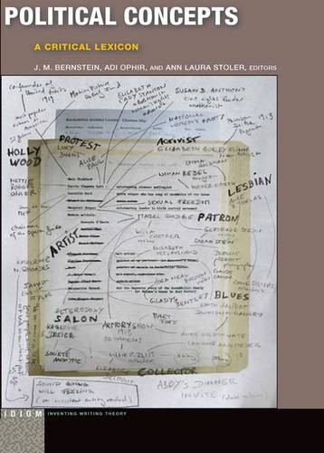 Political Concepts – A Critical Lexicon Bernstein Ophir Stoler Gourgouris