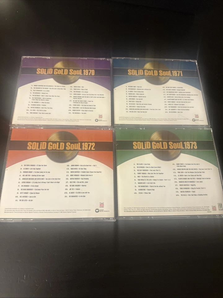 Solid Gold Soul Collection 4 CD Set — 第 2/4 张图片