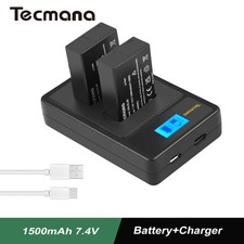 2X 1500mAh Battery EN-EL20 EN-EL20a+Charger For Nikon 1 J1 1 J2 1 J3 1 S1 V3 AW1