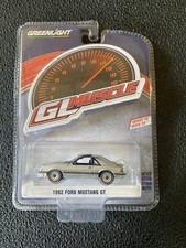 Greenlight 1:64 Car GL Muscle 1982 Ford Mustang GT Series 26 NEW Silver 2021