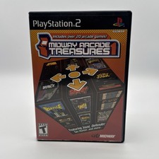 Midway Arcade Treasures 1 (Sony PlayStation 2 PS2 2003) COMPLETE CIB Tested +Reg