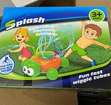 Water Sprinkler for Kids - Backyard Spinning Turtle Toy