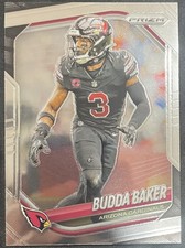 Panini Prizm Budda Baker #125 Arizona Cardinals 2025 NFL Football Trading Card
