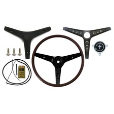 Woodgrain Rim Blow Steering Wheel Kit Mustang 1969 Woodgrain Rim Blow Steering Wheel Kit Mustang 1969