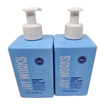 Joy Works Gentle Body Lotion 10 FL OZ Made For Sensitive Skin 2 Pack