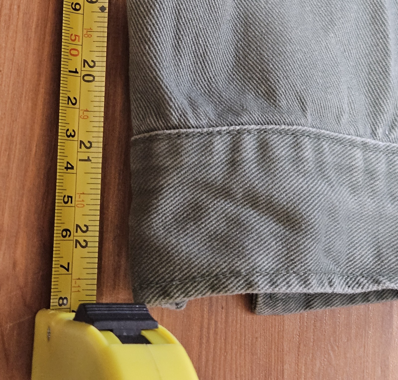 Universal Thread Relaxed Green Denim Utility Work… - image 11