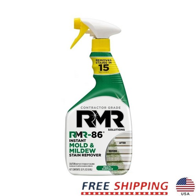 #ad Instant Mold Mildew Stain Remover Multi Surface Cleaner Fast Acting Spray 32oz $14.56