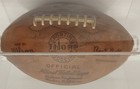 Vintage 1958 Chicago Cardinals Team Sign Football Wilson The Duke Dick Lane HOF — photo 9