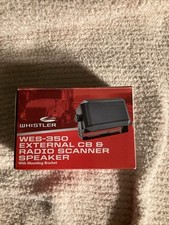 External CB/Radio Scanner Speaker With Mounting Bracket Whistler WES-350 New