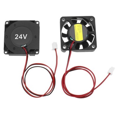 2 Stück DC 24 V TurboLüfter, HotendExtruder, kompatibel mit Ender 3/Ender 3 P...