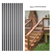 VEVOR Deck Balusters 101 Pack 26 In Aluminum Staircase Deck Spindles