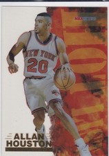 ALLAN HOUSTON 1996/97 NBA Hoops HOT LIST RARE INSERT Basketball Card NY KNICKS!