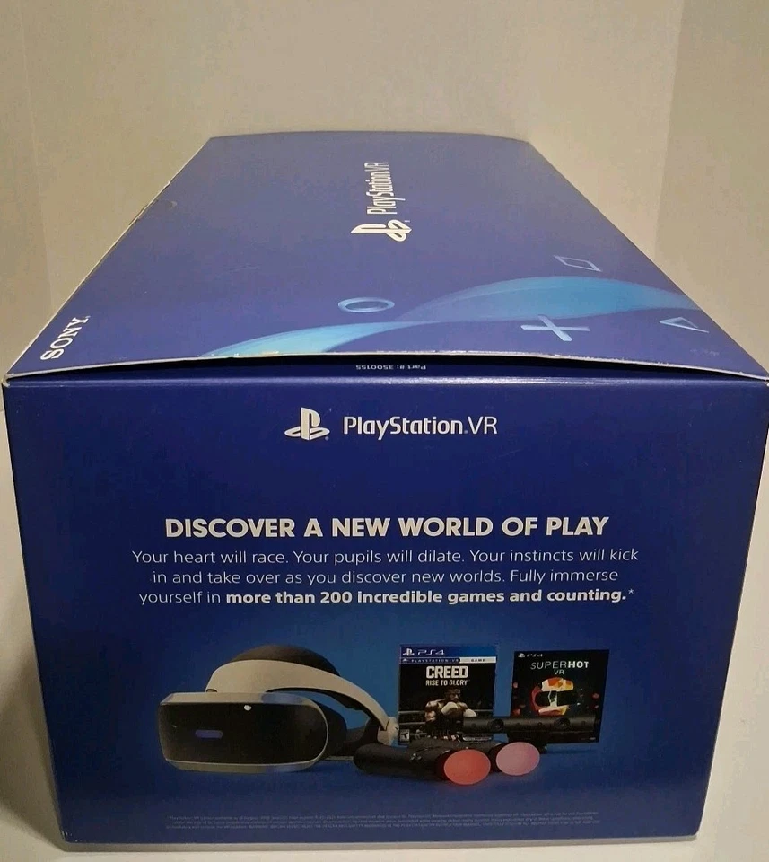 Sony PlayStation VR Creed Bundle CUH-ZVR2 Headset Camera 2 Move Controllers - Image 2 of 4